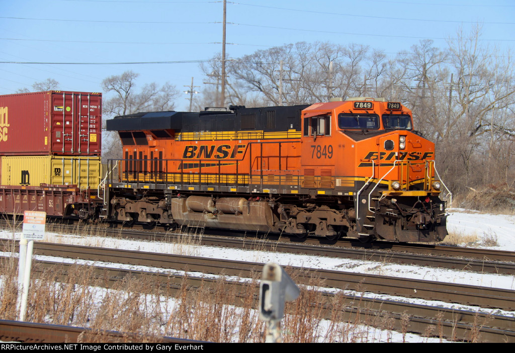 BNSF ES44DC #7849